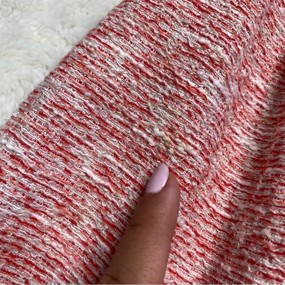 Pili Carrera Baby's Tweed Red Dress Size 18 Months Made in Spain - Picture 6 of 12